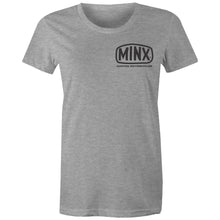 Load image into Gallery viewer, Minx Custom Motorcycles - Women's Maple Tee
