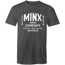 Load image into Gallery viewer, Minx Customs Mens T-Shirt. Our latest in house designed tee. Printed in Australia. Regular fit with crew neck.