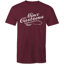 Load image into Gallery viewer, Minx Customs - Mens T-shirt. Our latest in house designed tee. Printed in Australia. Regular fit with crew neck.