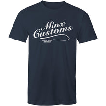 Load image into Gallery viewer, Minx Customs - Mens T-shirt. Our latest in house designed tee. Printed in Australia. Regular fit with crew neck.