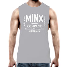 Load image into Gallery viewer, Minx Customs - Mens Tank Top Tee. Our latest in house designed tee. Printed in Australia.