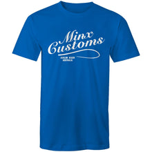 Load image into Gallery viewer, Minx Customs - Mens T-shirt. Our latest in house designed tee. Printed in Australia. Regular fit with crew neck.