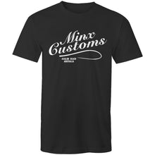 Load image into Gallery viewer, Minx Customs - Mens T-shirt. Our latest in house designed tee. Printed in Australia. Regular fit with crew neck.