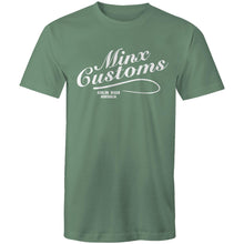 Load image into Gallery viewer, Minx Customs - Mens T-shirt. Our latest in house designed tee. Printed in Australia. Regular fit with crew neck.