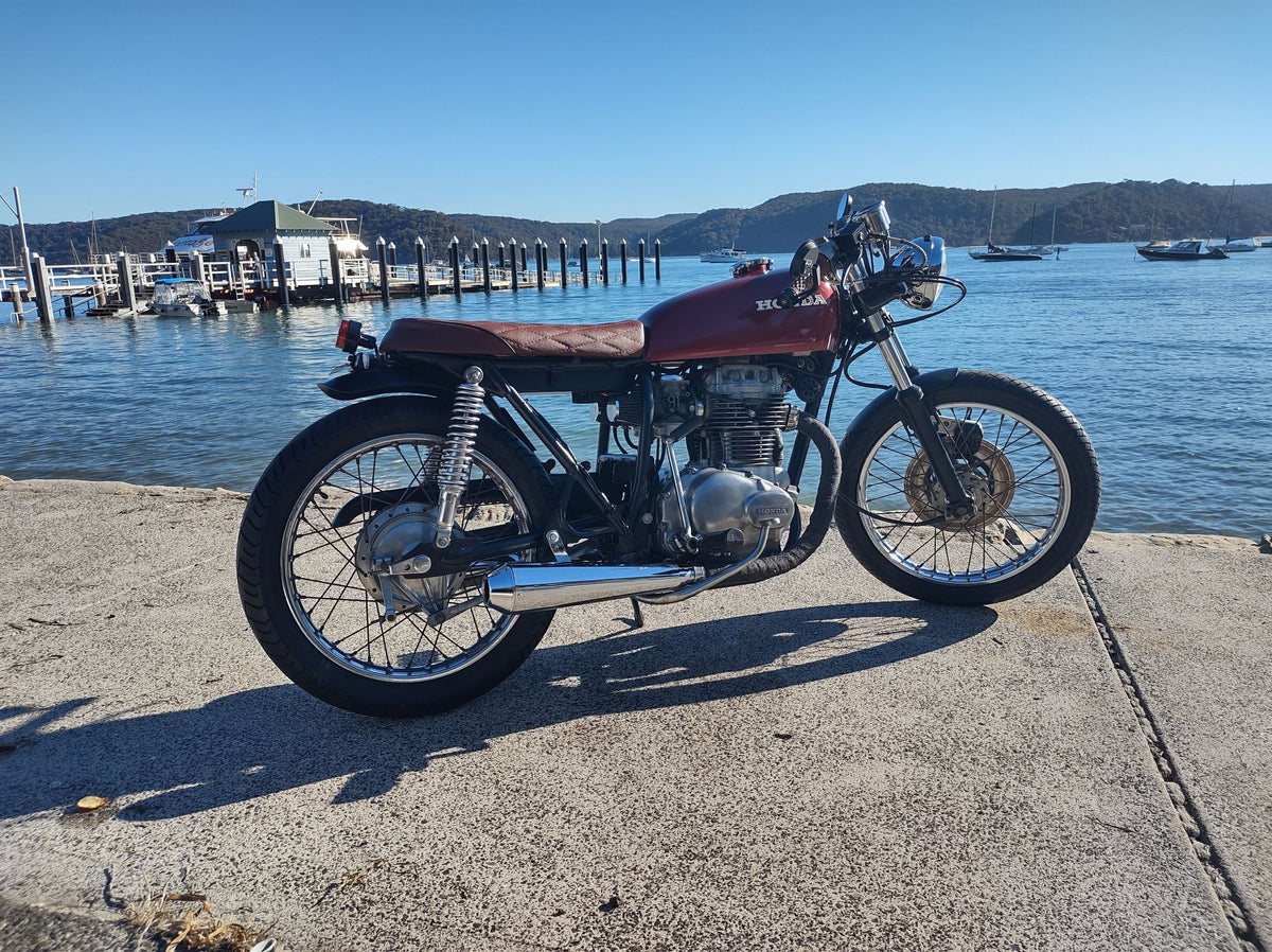 SOLD 1975 Honda CB250G Cafe Racer – minxmoto