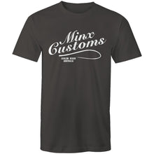Load image into Gallery viewer, Minx Customs - Mens T-shirt. Our latest in house designed tee. Printed in Australia. Regular fit with crew neck.