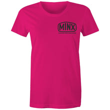 Load image into Gallery viewer, Minx Custom Motorcycles - Women's Maple Tee