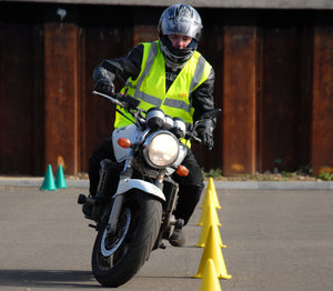 Motorcycle Rider Training - Cone Weave