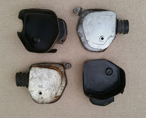 1974 Honda CB250 CB360 Air Box and Filter x 2 Left and Right