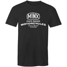 Load image into Gallery viewer, Minx Customs - Mens T-shirt. Our latest in house designed tee. Printed in Australia. Regular fit with crew neck